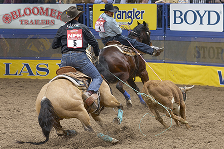 Header and Heeler at National Finals Rodeo